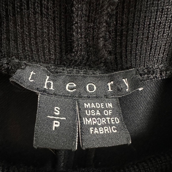 THEORY MOCK TURTLENECK CAP SLEEVE MIDI DRESS - Picture 5 of 7